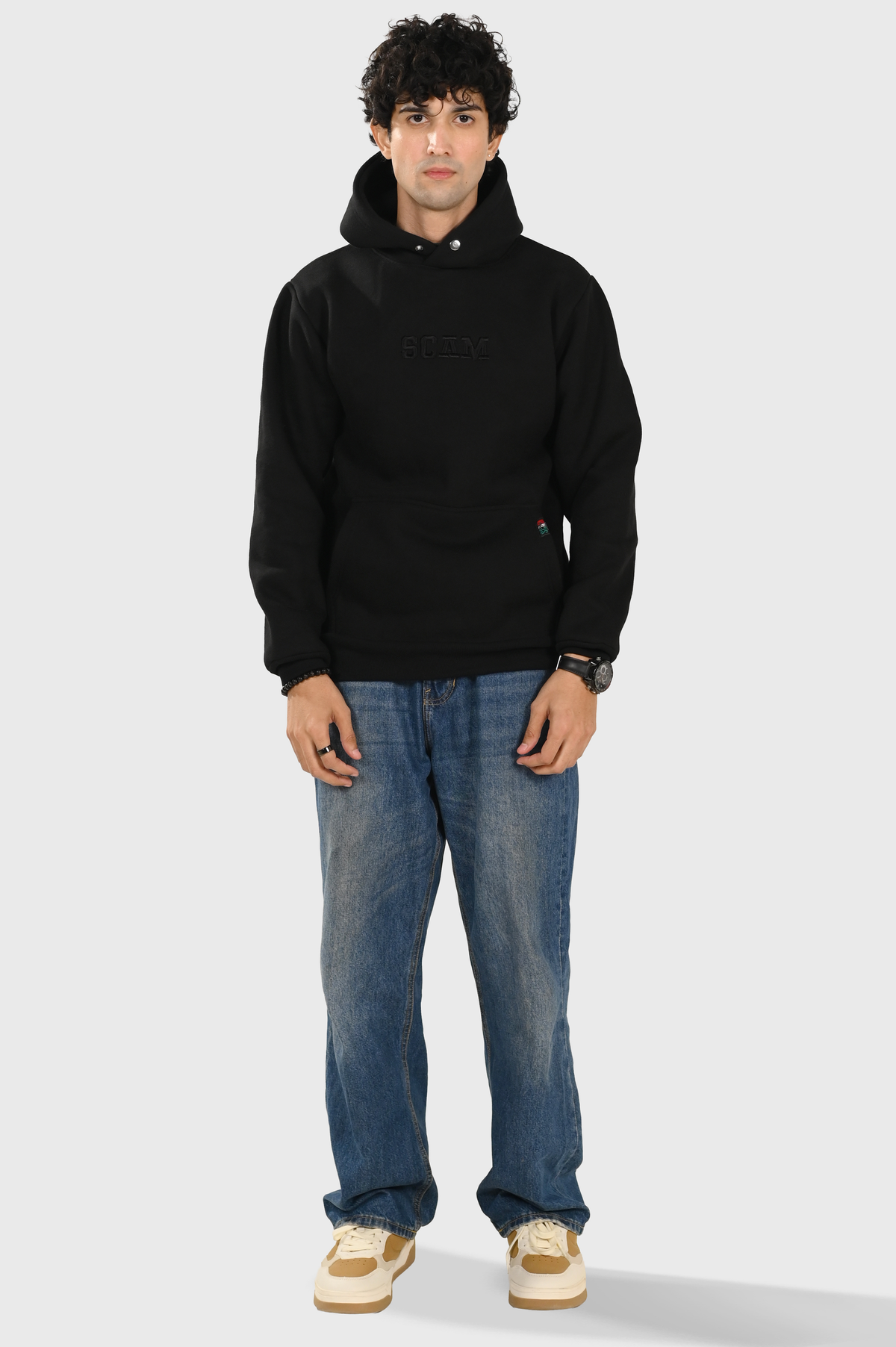 Black Essential Hoodie