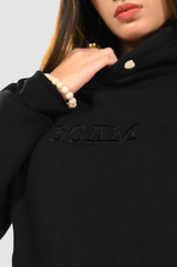 Black Essential Hoodie