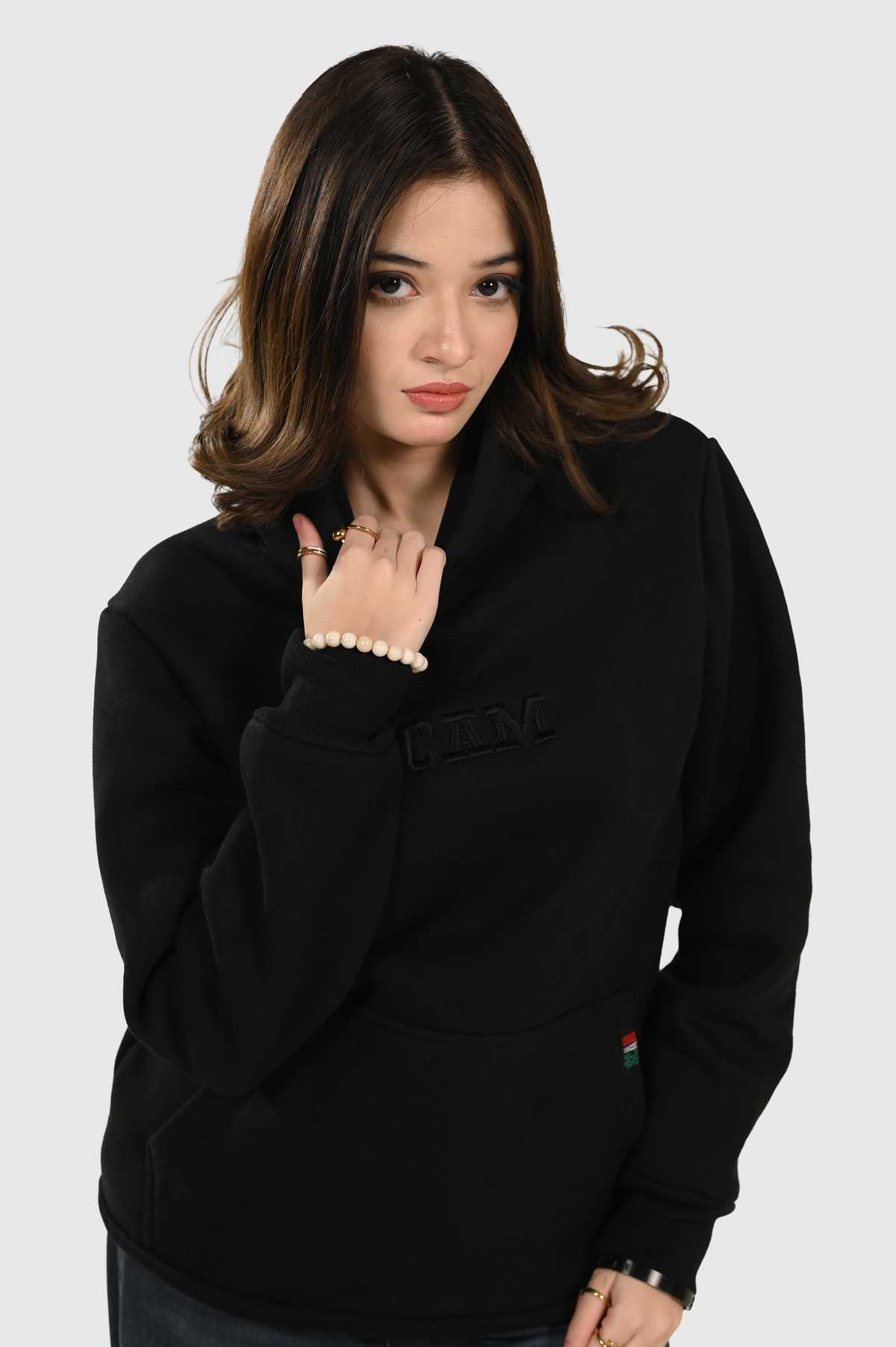 Black Essential Hoodie