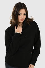 Black Essential Hoodie